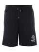 Family First Black Jogger Shorts