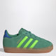 Adidas Originals Green Gazelle Sneakers With Elastic Laces