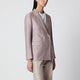 Tagliatore Pink Doublebreasted Cotton Jacket