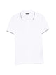 Tom Ford White Black Lyocell Cotton T-Shirt