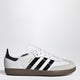 Adidas Originals Samba White/Black Sneakers With Elastic Laces