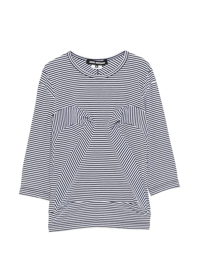 Junya Watanabe Striped Cotton T-Shirt