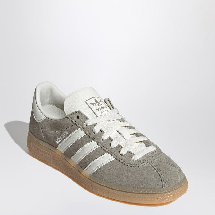 Adidas Originals Muenchen Sneakers In Grey Suede