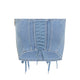 Elisabetta Franchi Top Corset Denim