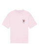 Drôle De Monsieur Slogan Rose T-Shirt