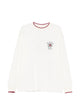 Drôle De Monsieur "Slogan Rose" Long Sleeves T-Shirt