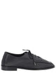 Hereu Black Leather Lace-Ups
