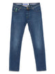 Jacob Cohen Medium Blue Cotton Nick Slim