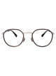 Mykita A74 Shiny Silver/Clear Ash Acetate Glasses