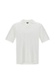 Herno White Cotton Derby Polo T-Shirt