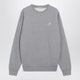 Jw Anderson Grey Cotton Sweatshirt With Embroidered Logo