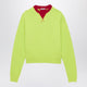 Jw Anderson Lime/Red Crewneck Sweatshirt