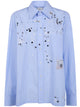 Maison Mihara Yasuhiro "Embellished Stripe" Shirts
