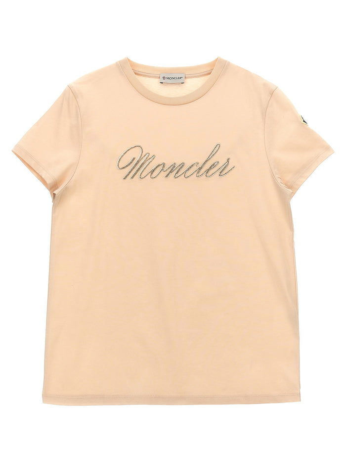 Moncler Enfant Logo Embroidery T-Shirt