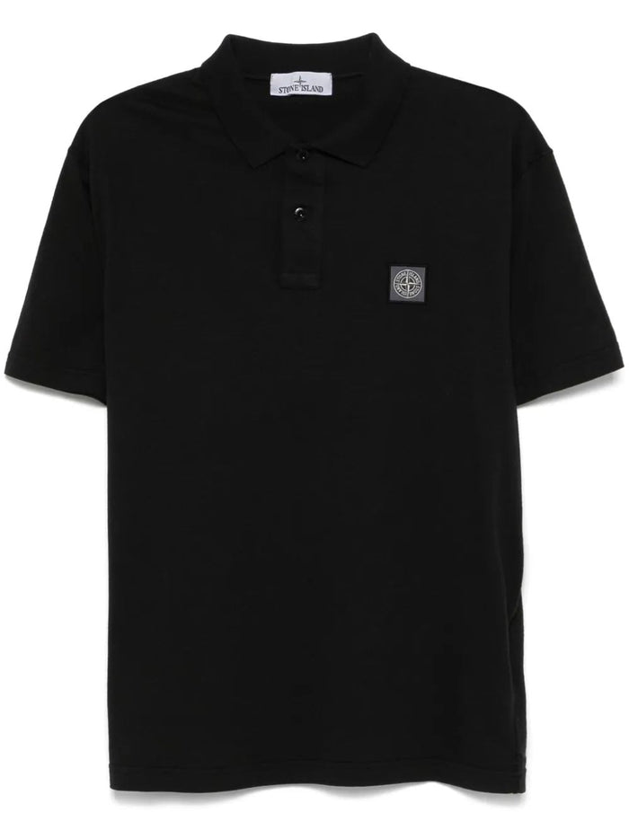 Stone Island Compass Patch Polo Shirt
