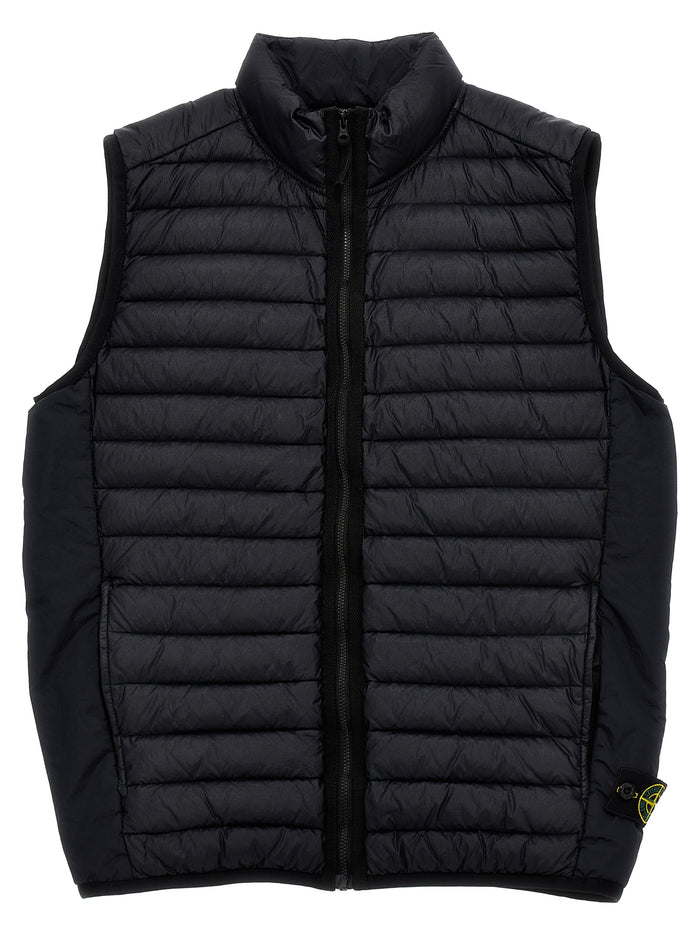 Stone Island Junior 'G0224 Loom Woven Chambers R-Nylon Down-Tc' Vest