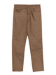 Moncler Taupe Cotton Polyester Trousers