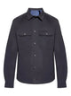 Moncler Navy Cotton Polyester Shirt