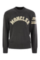 Moncler Sweater With Round Neck In Cotton