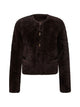 Moncler Epernon Brown Shearling Jacket