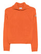 Moncler Wool Cashmere High Collar