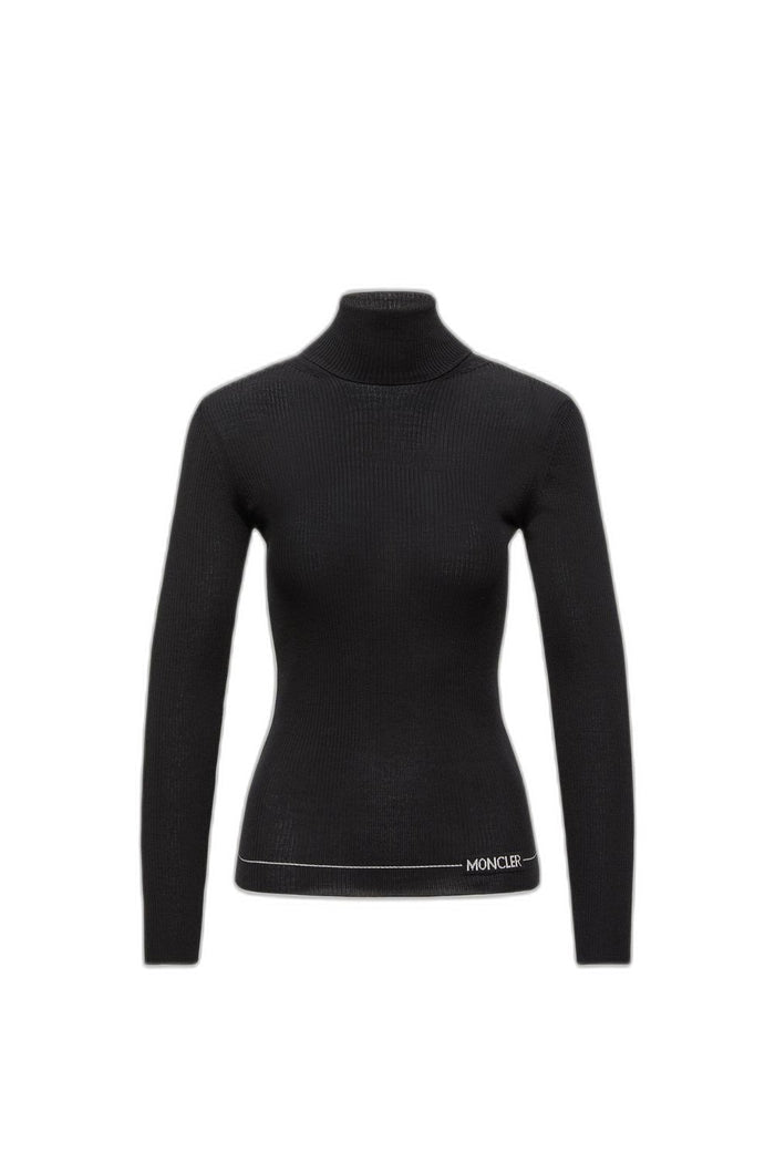 Moncler Sweater With A Turtleneck In Wool