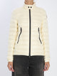 Moncler Grenoble Ivory Nylon Walibi Down Jacket