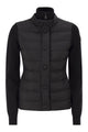 Moncler Grenoble Padded Cardigan In Wool