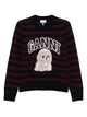 Ganni Striped Sweater