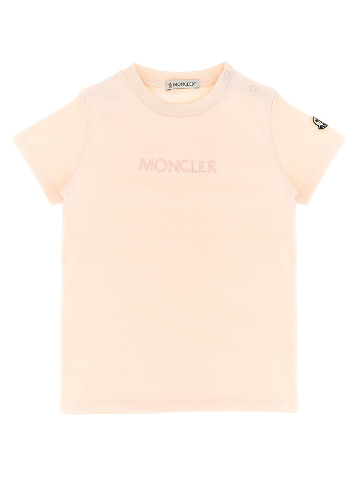 Moncler Enfant Logo Embroidery T-Shirt
