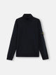 Stone Island Ribbed Wool Turtleneck Sweater