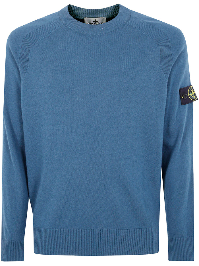 Stone Island "Light Rws Geelong Wool" Crew Neck