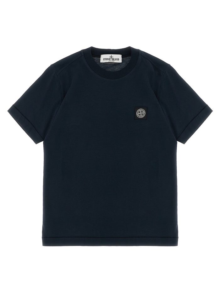 Stone Island Junior Logo Patch T-Shirt