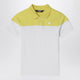 K-Way White/Green Acacia Cotton Polo