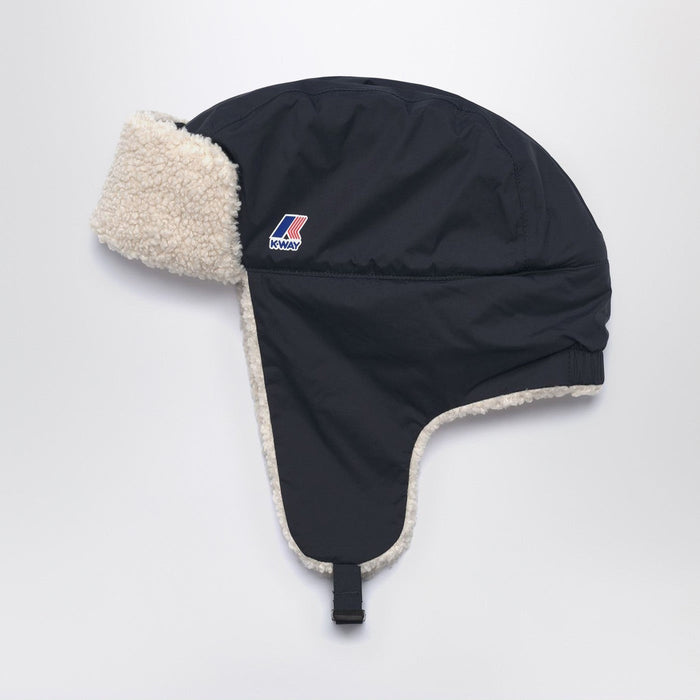 K-Way Blue Februus Hat With Earflaps