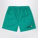 Kenzo Green Cotton Shorts With Logo