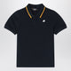 K-Way Jude Blue Polo In Cotton Piqué