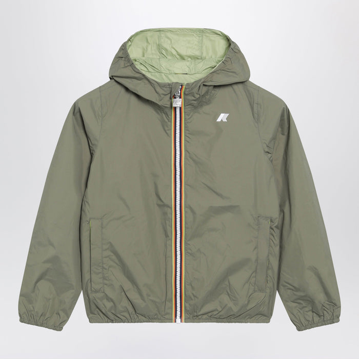 K-Way Reversible Jack Jacket In Green/Lime