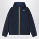 K-Way Reversible Jack Jacket In Blue/Cobalt Blue