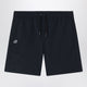 K-Way Black Nesilier Shorts In Water-Repellent Fleece