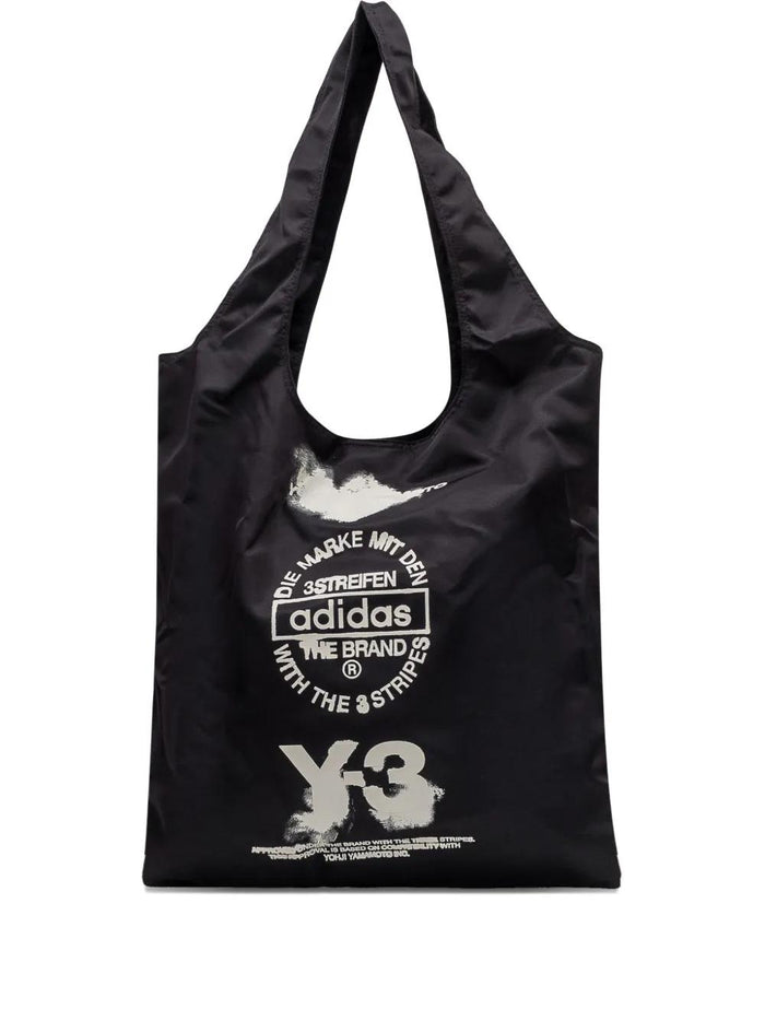 Y-3 Tote Bag With Logo Print