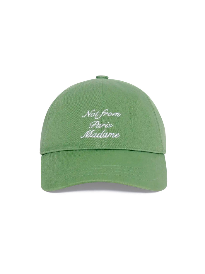 Drôle De Monsieur Casquette Slogan Calligraphy