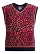 Adidas X Wales Bonner Red Recycled Polyester Wool Viscose Mohair Recycled Polyamide Elastane Jacket