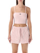 Adidas Originals Adidas Originals Pink Terry Bandeau Top