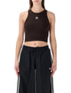 Adidas Originals Adidas Originals Essentials Ribbed Tank Top - Coffee
