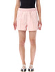 Adidas Originals Adidas Originals Pink Firebird Shorts With Crochet Detail