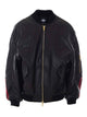Adidas Originals Black Leather Bomber