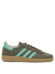 Adidas Originals Handball Spezial Green Leather Rubber Sneakers