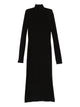 Norma Kamali Turtle-Neck Midi Dress