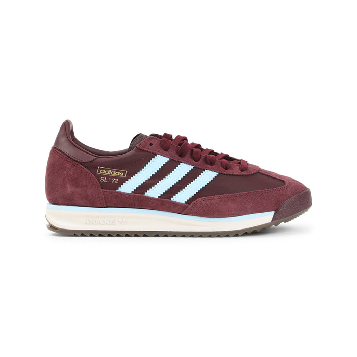 Adidas Originals Red Sl72 Suede Leather Sneakers